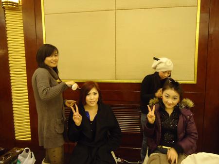 20110119金酷游戲公司年會化妝造型